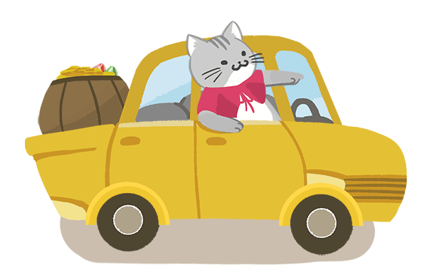 貓咪搭車(簡易版