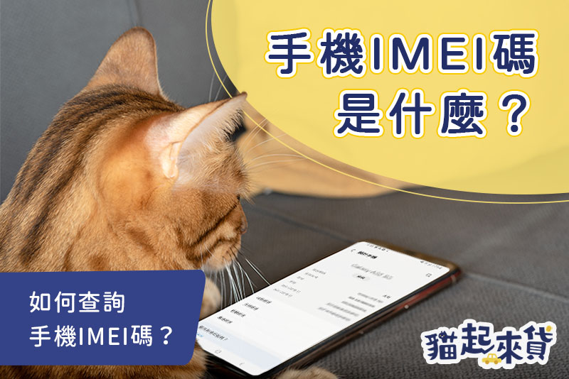 手機IMEI碼是什麼？教你如何用手機IMEI碼貸款